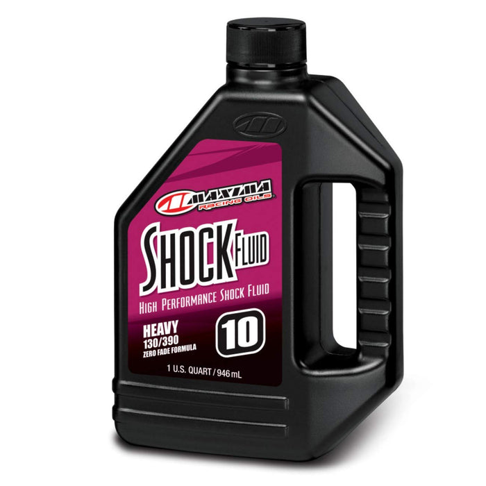 Maxima (58901H) 130/390 Heavy Grade 10WT Zero Drag Formula Racing Shock Fluid - 1 Quart