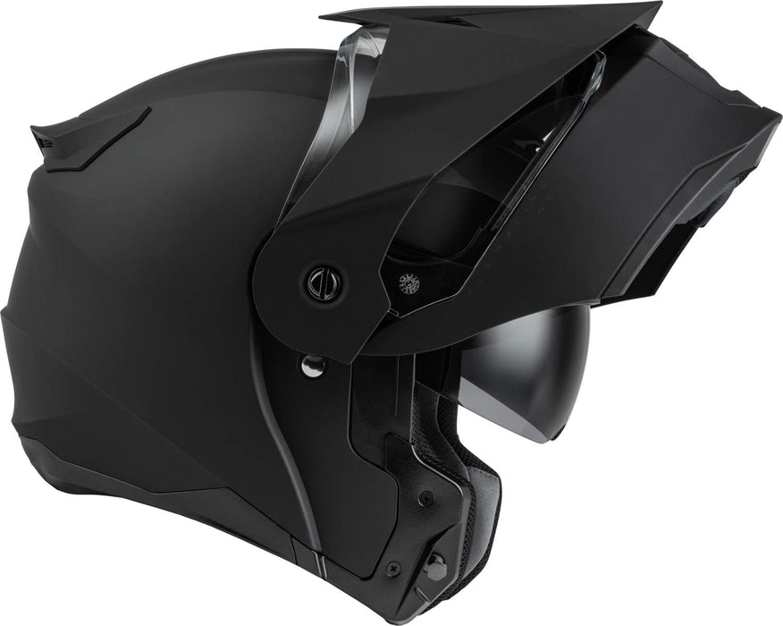 Fly Racing Odyssey Modular Helmet (Matte Black, Large)