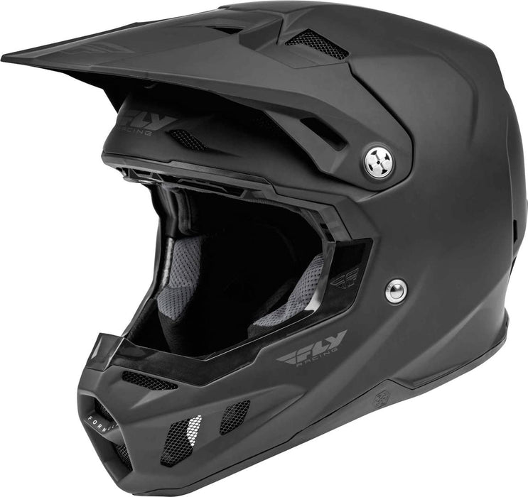 Fly Racing Adult Formula CC Solid Helmet (Matte Black, X-Small)