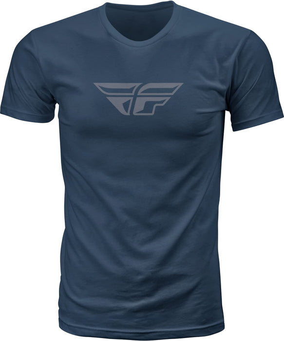 Fly Racing 352-06112X Fly F-Wing Tee Midnight Navy/Grey 2X