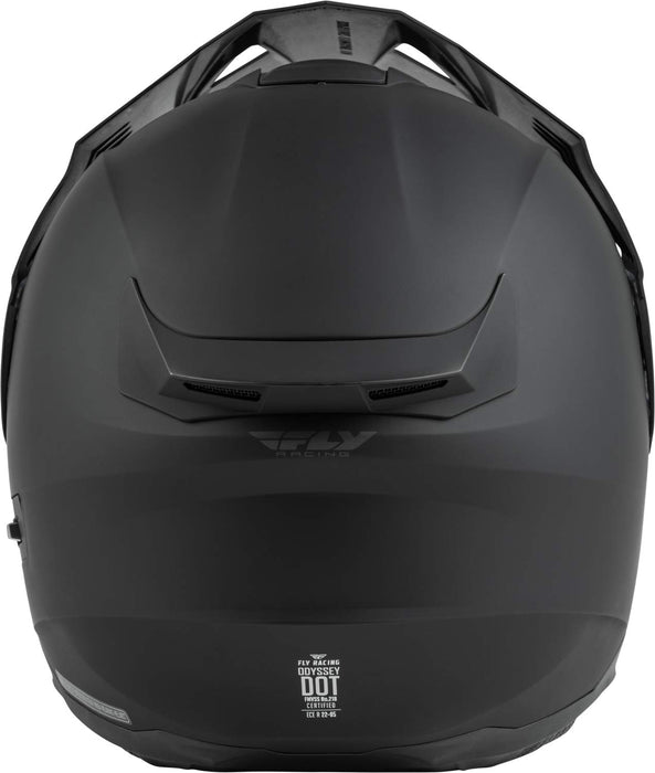 Fly Racing Odyssey Modular Helmet (Matte Black, Large)