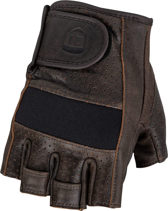 Highway 21 Half Jab Gloves Brown 3X 489-00423X