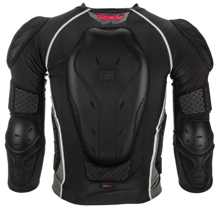 Fly Racing Barricade Long Sleeve Protective Suit (Black, XX-Large)