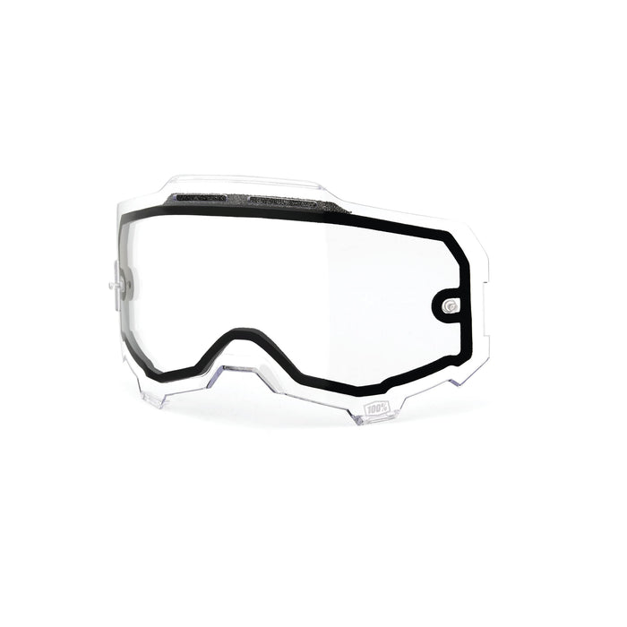 100% ARMEGA Goggle Replacement Lens - Injected Dual Pane Vented - Compatible with ARMEGA Goggles Only