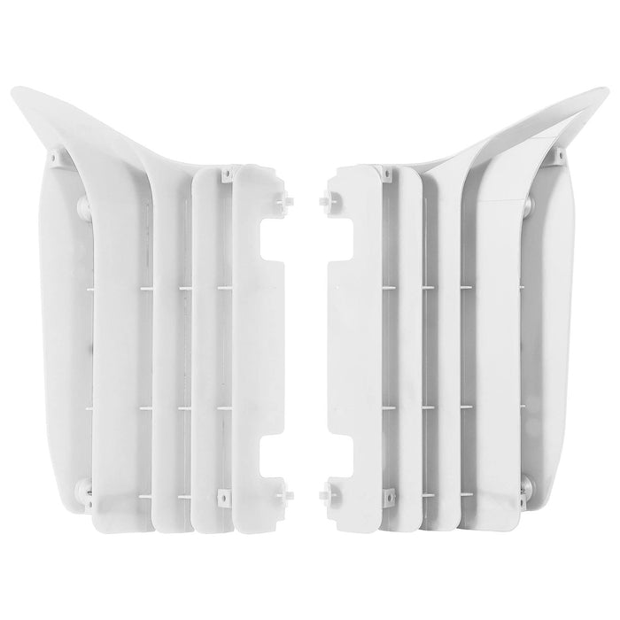 Polisport Radiator Louvers (White) Compatible With 10-13 YAMAHA YZ250F