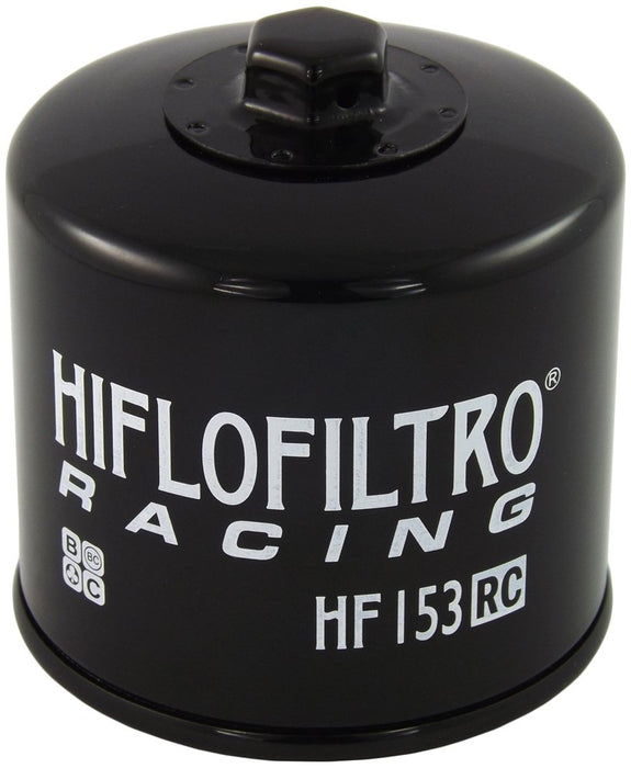 HiFloFiltro HF153RC Black RC High Performance Premium Oil Filter, Single