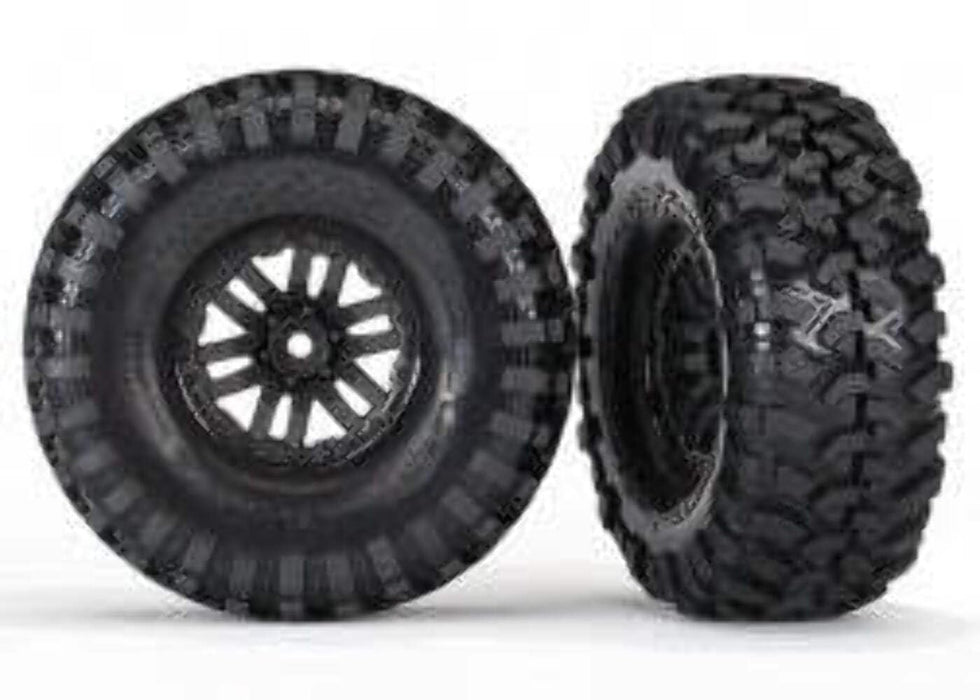 Traxxas Tires And Wheels Assembled Glued (S1 Compound)