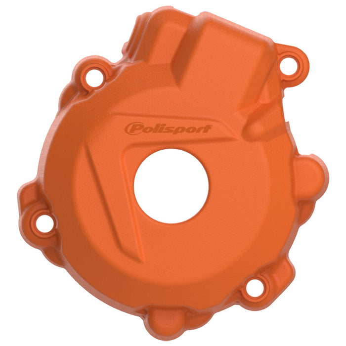 Polisport Ignition Cover Protector (ORANGE KTM) For 14-16 KTM 350EXCF