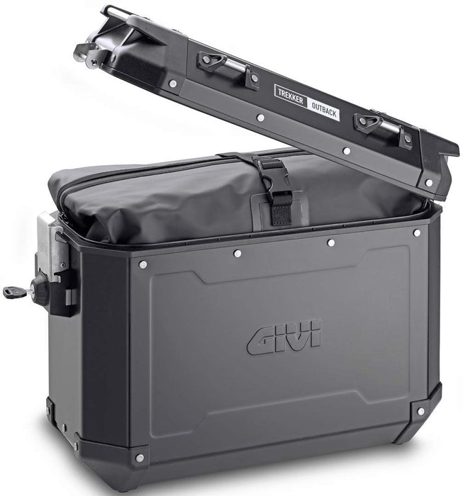 Givi OBKN37BLA Obkn37B Outback Side Case Left 37 Liter Black