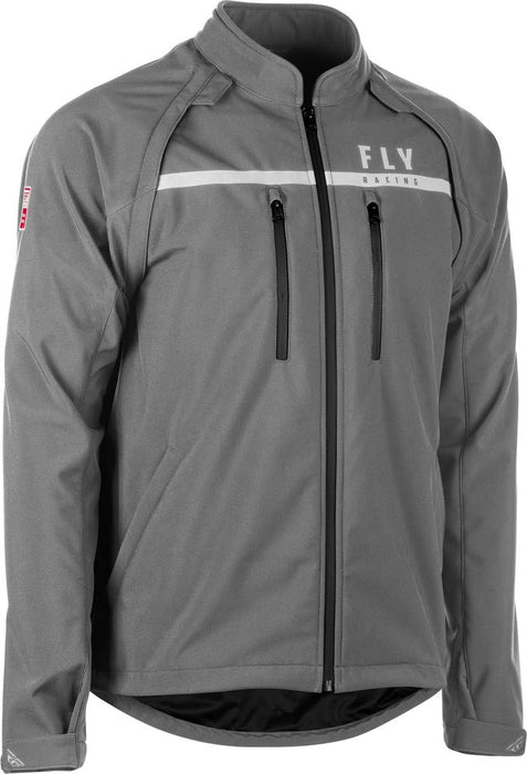 Fly Racing Patrol Jacket (Grey, Medium)