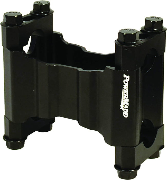 PowerMadd"Wide Pivot Riser 2"" (with clamps & bolts)", black