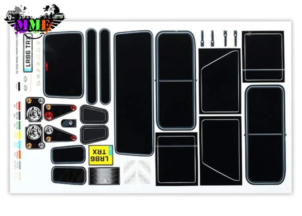 Traxxas 8012 Land Rover Defender Decals Vehicle