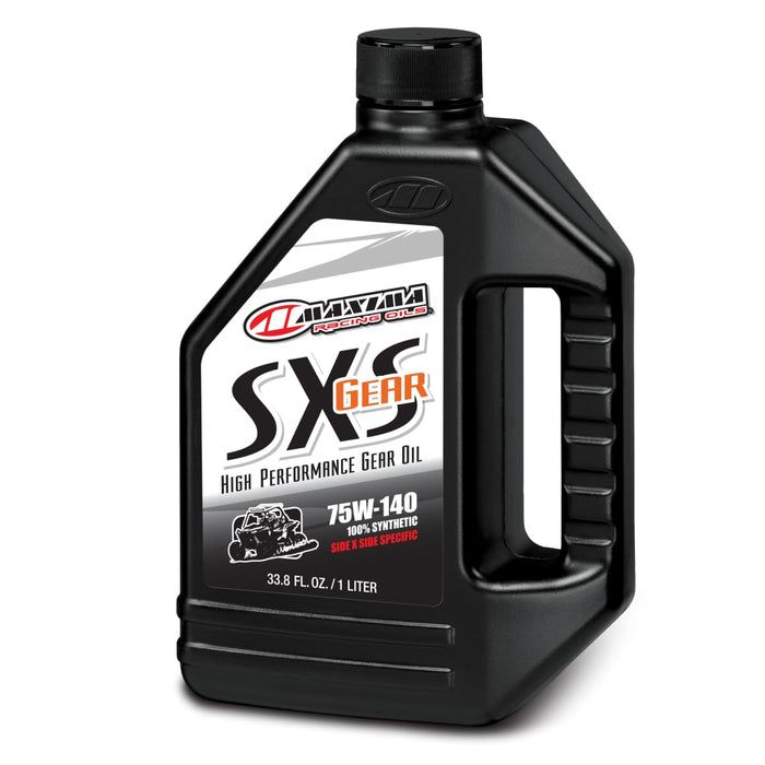 Maxima 40-46901 SXS 75w140 Synthetic Gear Oil 1L Bottle, Single