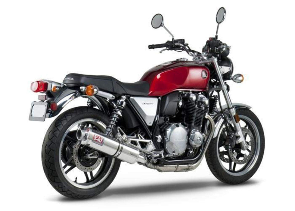 Yoshimura RS-3 Slip-On Exhaust (Street/Stainless Steel/Stainless Steel/Aluminum) Compatible with 13 Honda CB1100