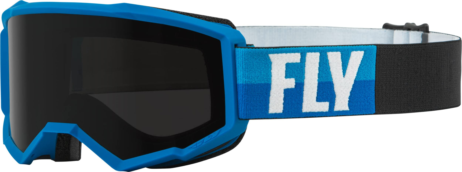 Fly Racing 37-51673 Zone W/C Goggle Blue/Black W/Dark Smoke Hydrophoc Lens