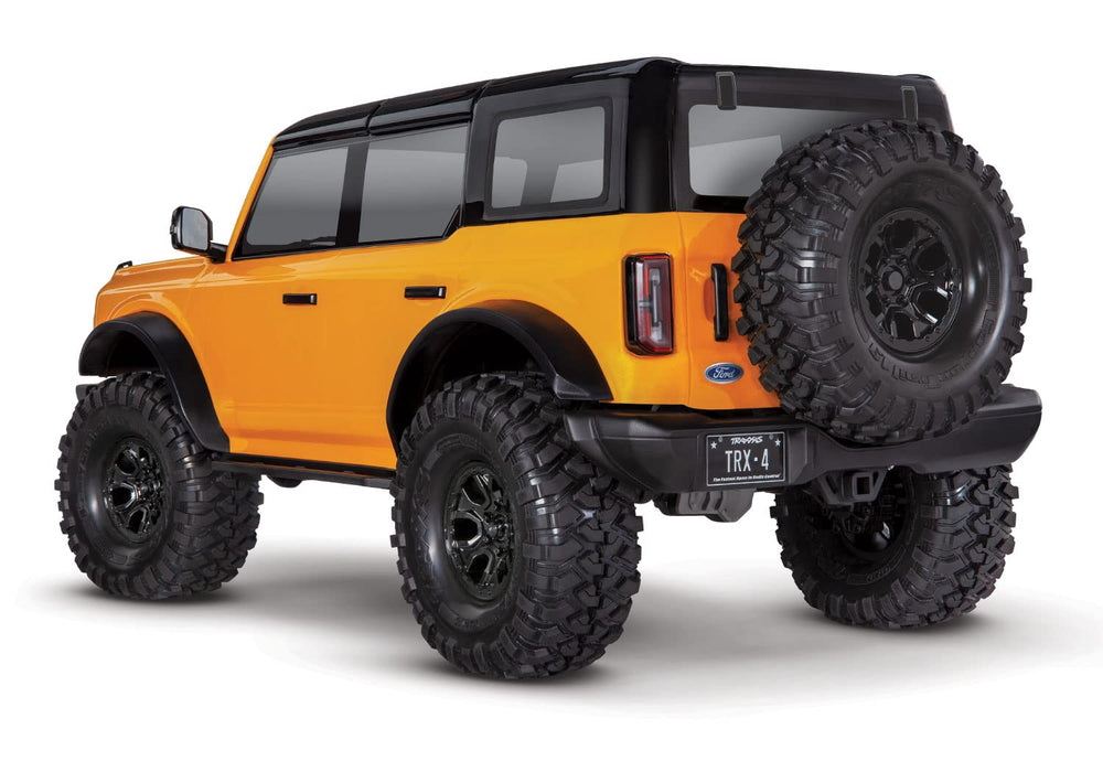 TRX-4 Scale and Trail® Crawler with 2021 Ford® Bronco Body: Cyber Orange