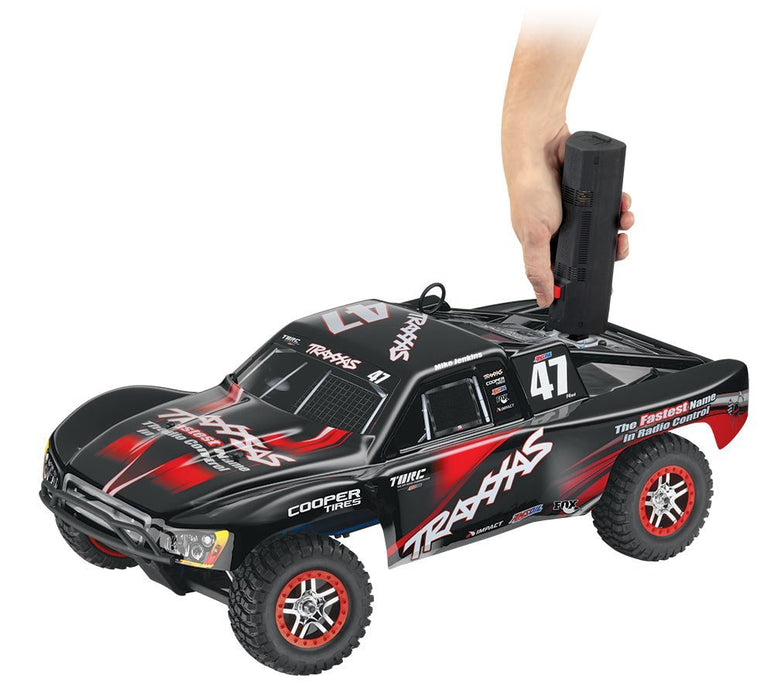 Traxxas Slayer Pro 4X4: Powered 4WD Short Course Racing Truck (1/10 Scale) Red/Black