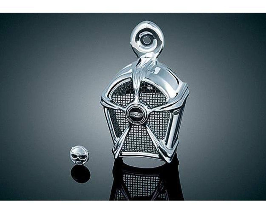 Kuryakyn Mach 2 Horn Cover Chrome With Chrome Mesh 7295