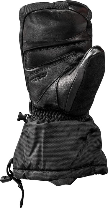 Fly Racing 2023 Snow Cascade Mitten (Black, X-Small)