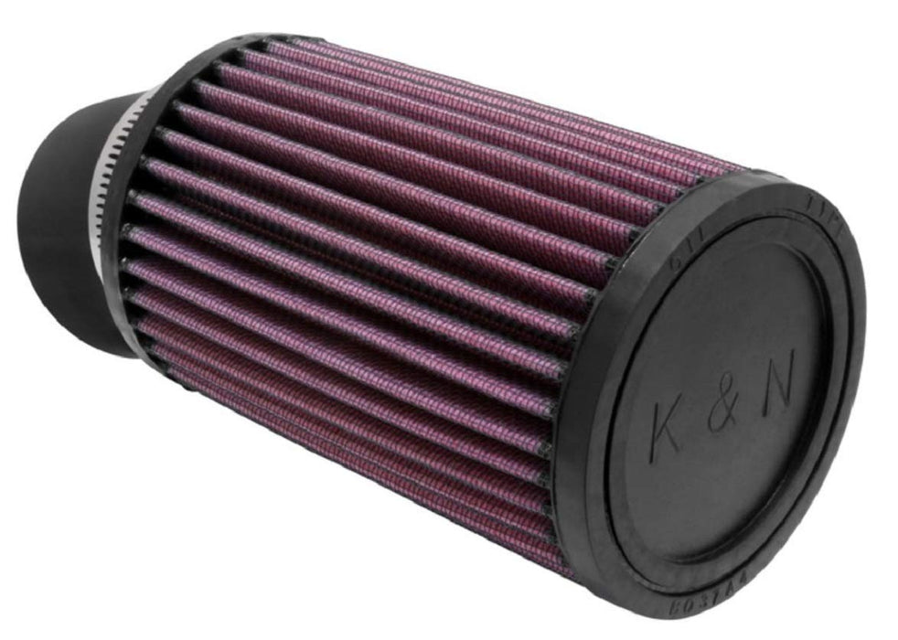 K&N Universal Clamp-On Air Filter: High Performance, Premium, Washable, Replacement Engine Filter: Flange Diameter: 2.4375 In, Filter Height: 6 In, Flange Length: 2 In, Shape: Round, RU-1770