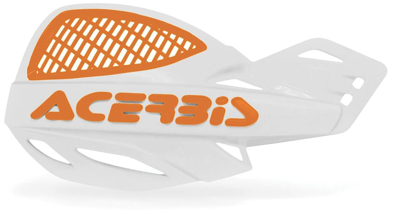 Acerbis 2072671088 White/Orange Vented Uniko Hand Guard