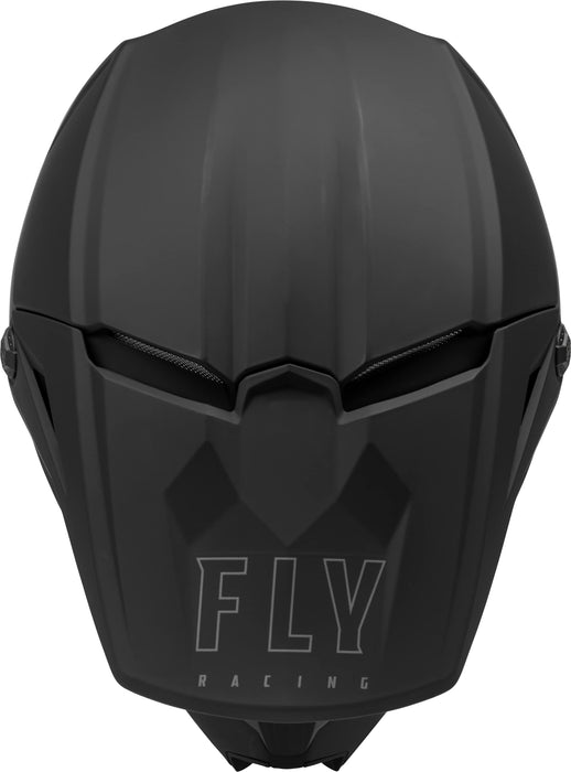 Fly Racing 2023 Adult Kinetic Solid Helmet (Matte Black, XX-Large)