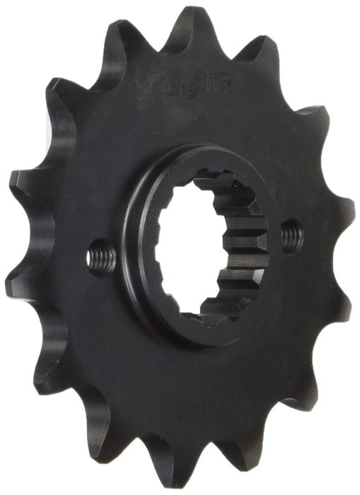 Sunstar Steel Front Sprocket 14 Tooth Fits 88-98 Kawasaki EL250B Eliminator