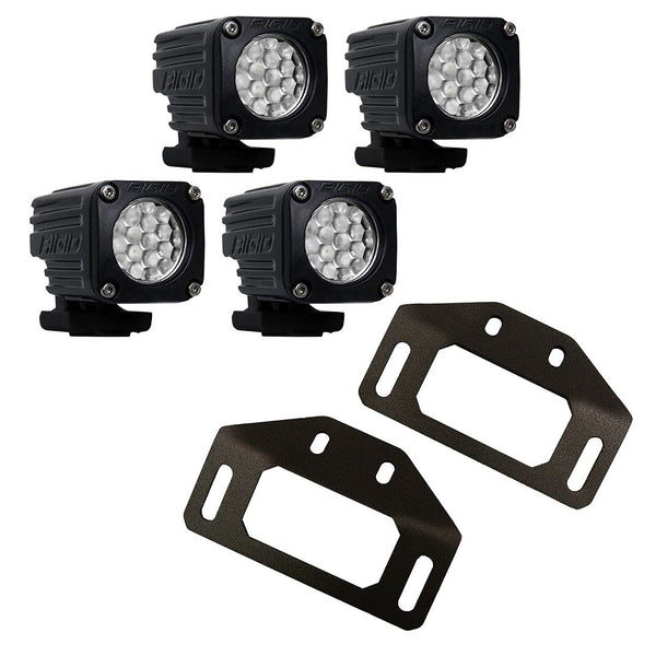 RIGID 2021 Bronco Sport Overland Roof Rack Ignite Pod Light Mount Kit 46716