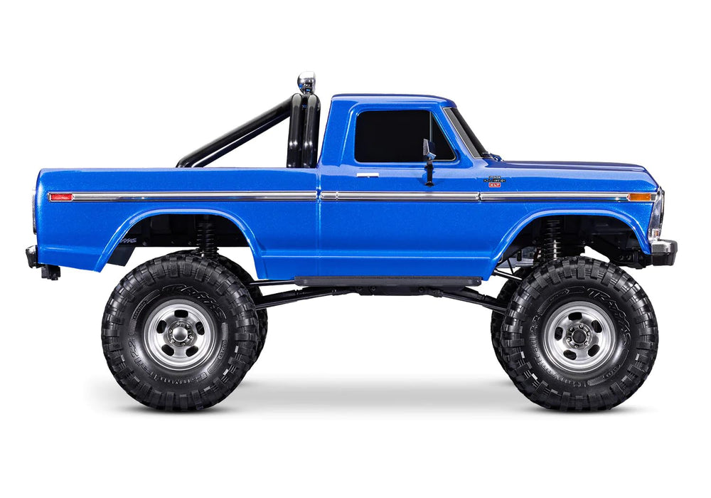 Traxxas 1/10 TRX-4 1979 Ford F-150 High Trail Edition: Blue (Needs Battery & Charger) 92046-4-Brown