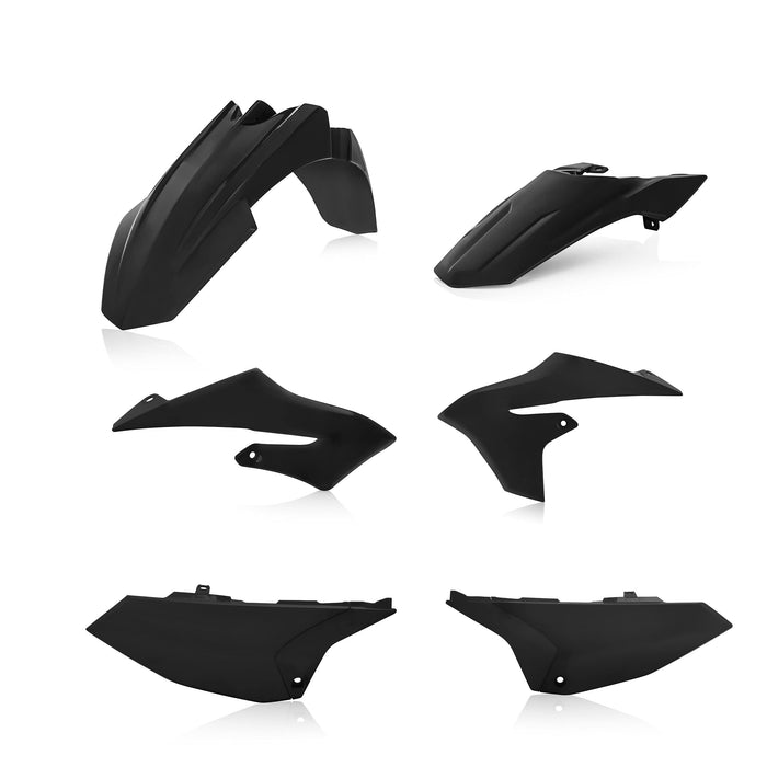 Acerbis Plastic Kit (BLACK) For 18-23 YAMAHA YZ65