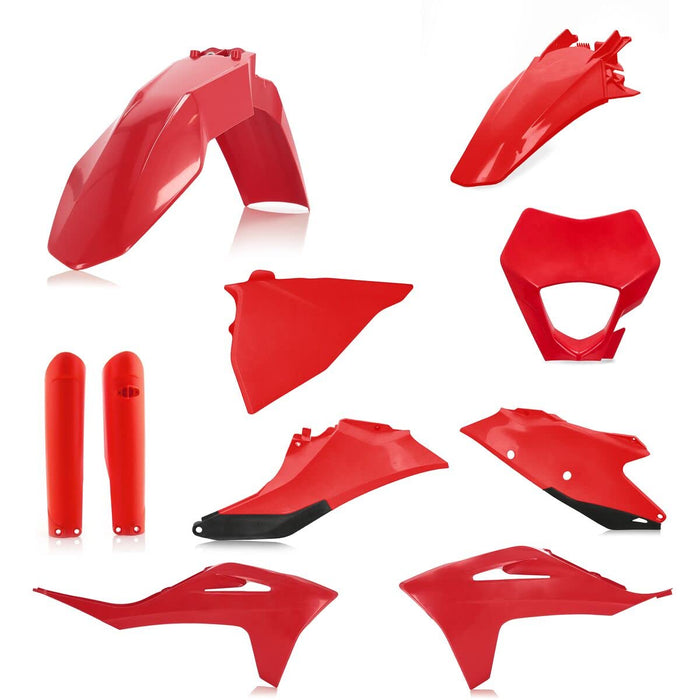 Acerbis Full Plastic Kit (Red) For 21-22 GAS GAS EX350F