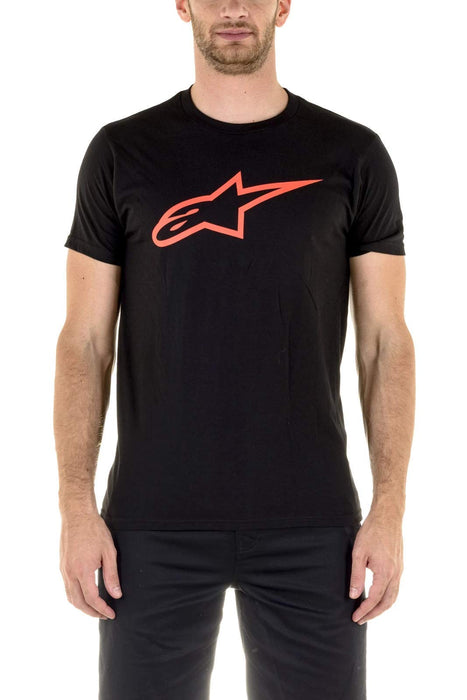 Alpinestars 1032-72030-1030-LG Ageless Tee Black/Red Lg