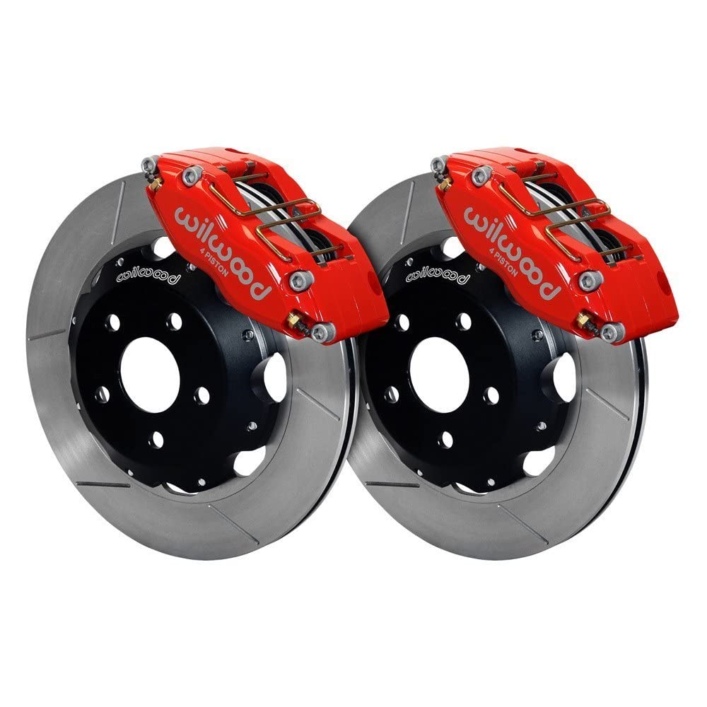 Wilwood Dynapro Radial Front Kit 12.00in Red Subaru Impreza WRX (*Line Kit Needed*) 140-9193-R