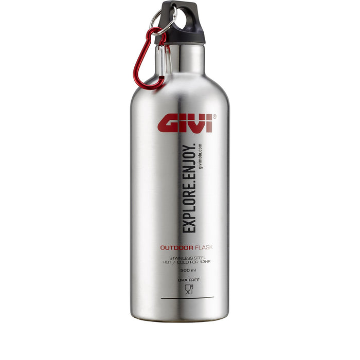 Givi Stainless-Steel Thermal Flask (STF500S)