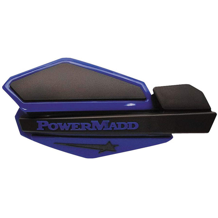 PowerMadd 34204 Star Series Handguard - Blue/Black