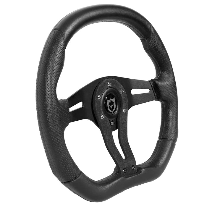 13.75 Force Steering Wheel - Black