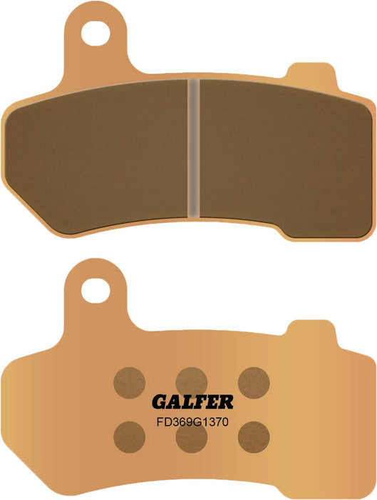 Galfer G1370 HH Brake Pads (Front G1370) Compatible With 08-16 HARLEY FLHX2