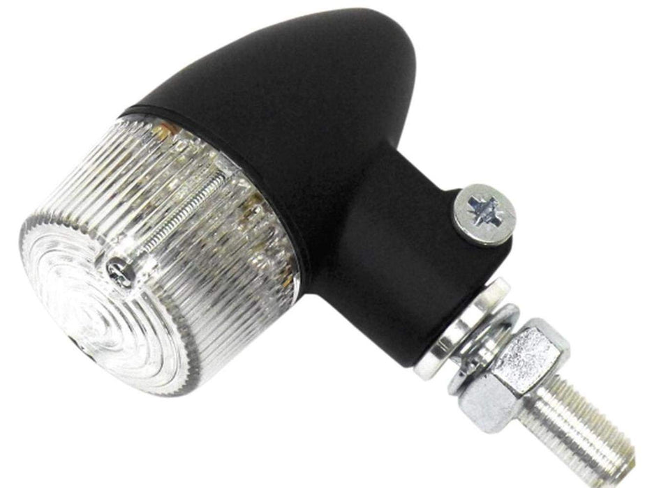 K&S 226-8334Bk Style 2 Led Turn Signal Black W/Clear Lens