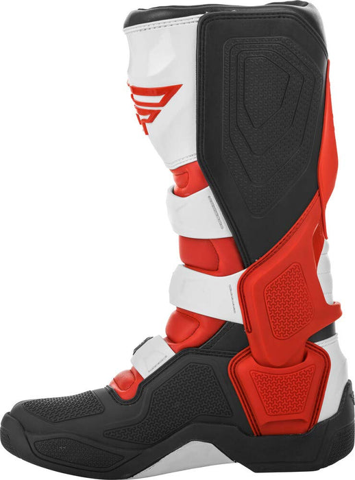 Fly Racing FR5 Boots (Red/Black/White, 7)