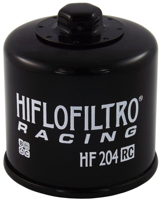 HiFloFiltro HF204RC Black RC High Performance Premium Oil Filter, Single