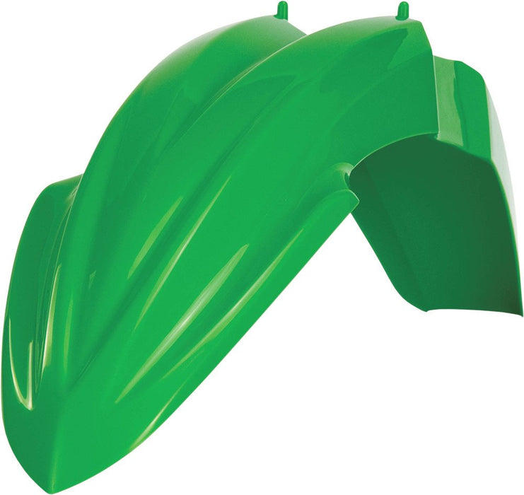 Acerbis Front Fender (Green) for 14-19 Kawasaki KX85