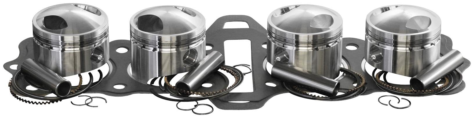 Wiseco Kawasaki GPZ900R Kit(75mm-2953Xg-4415M) Piston K972 - K972