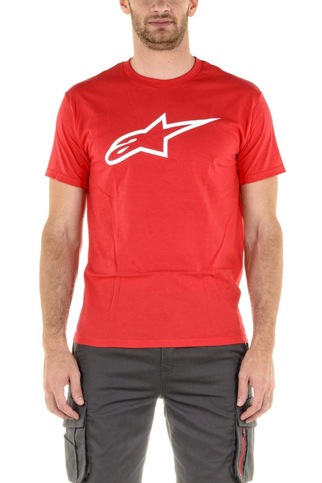 Alpinestars Unisex-Adult Ageless Tee Red/White Md (Multi, one_Size)