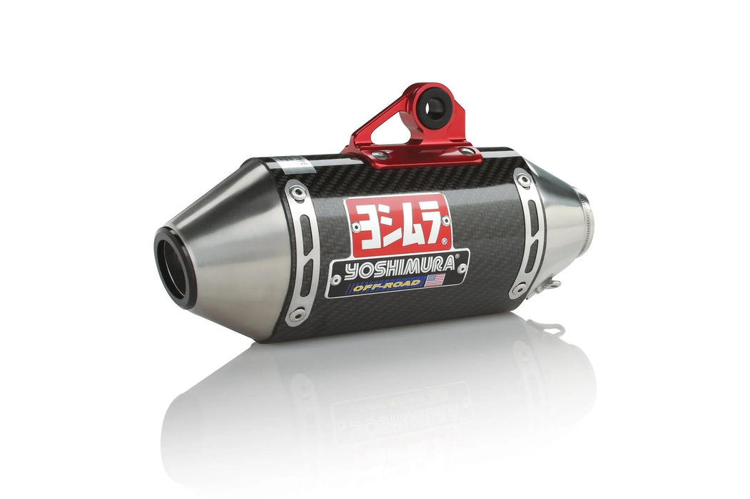 Yoshimura 961-3202 Rs-2 Header/Canister/End Cap Exhaust System Ss-Cf-Ss