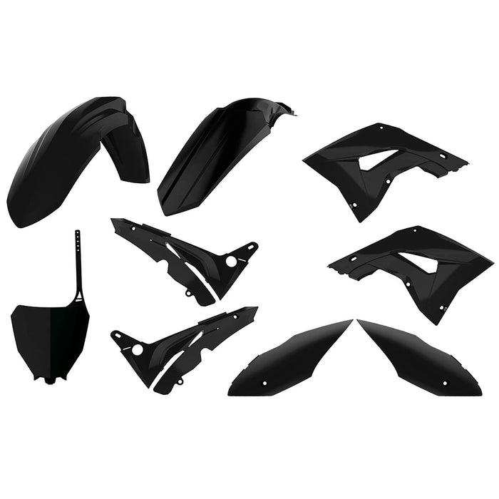 Polisport Honda Complete Restyle Kit (BLACK) For 02-07 HONDA CR250