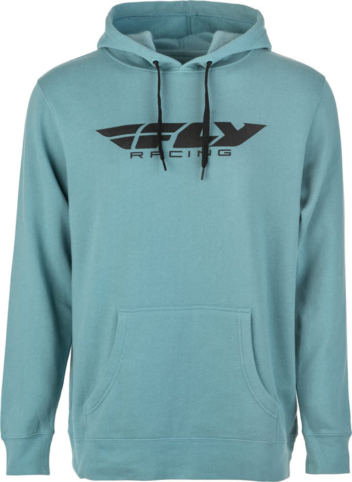 Fly Racing 354-0193M Fly Corporate Pullover Hoodie Dusty Slate Md