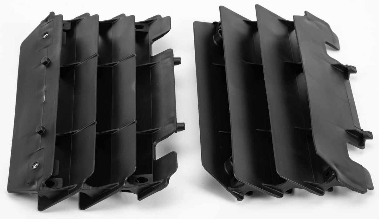 Polisport Radiator Louvers (BLACK) For 97-98 KAWASAKI KX250