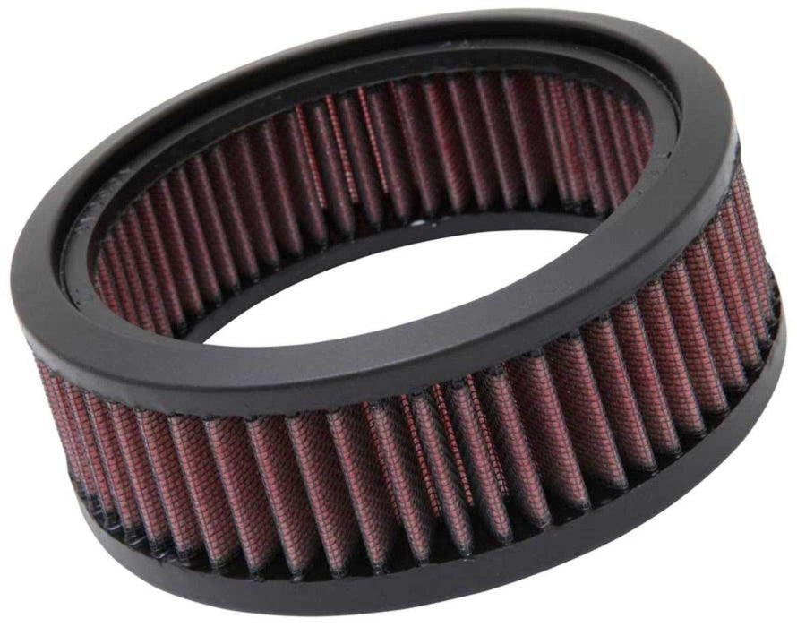 K&N E-3225 Round Air Filter 6"Od, 4-5/8"Id, 2-3/16"H; S&S Filter , black