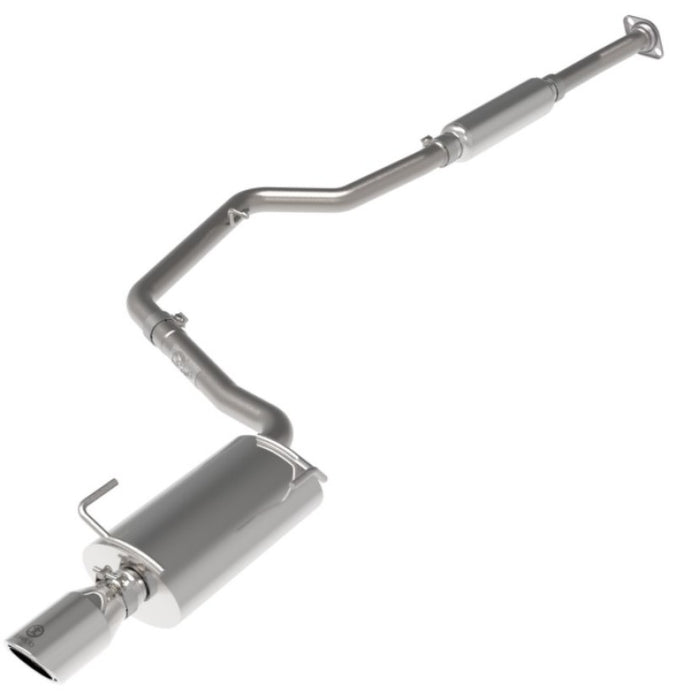 aFe POWER Takeda 12-16 Subaru Impreza 2.0L 2.5in 304SS CB Exhaust w/ Polished Tips 49-36052-P