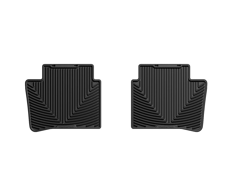 WeatherTech 07+ Compatible with Nissan Versa Rear Rubber Mats Black w215